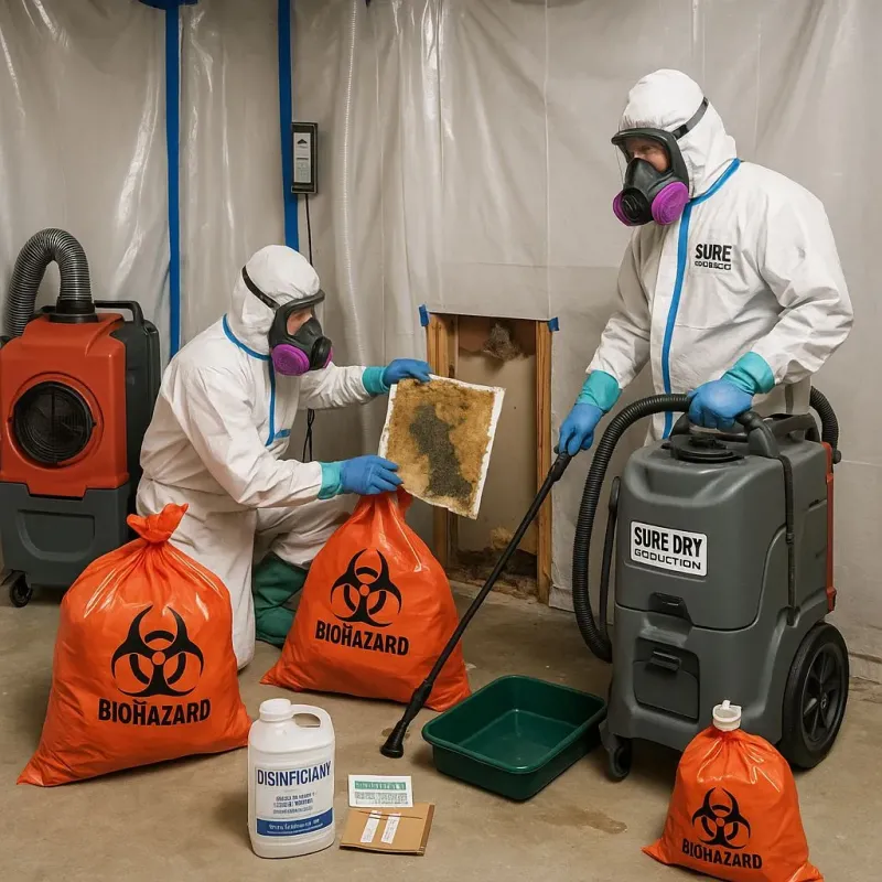 Contaminated Water Handling Protocols process in Fountain Inn, SC