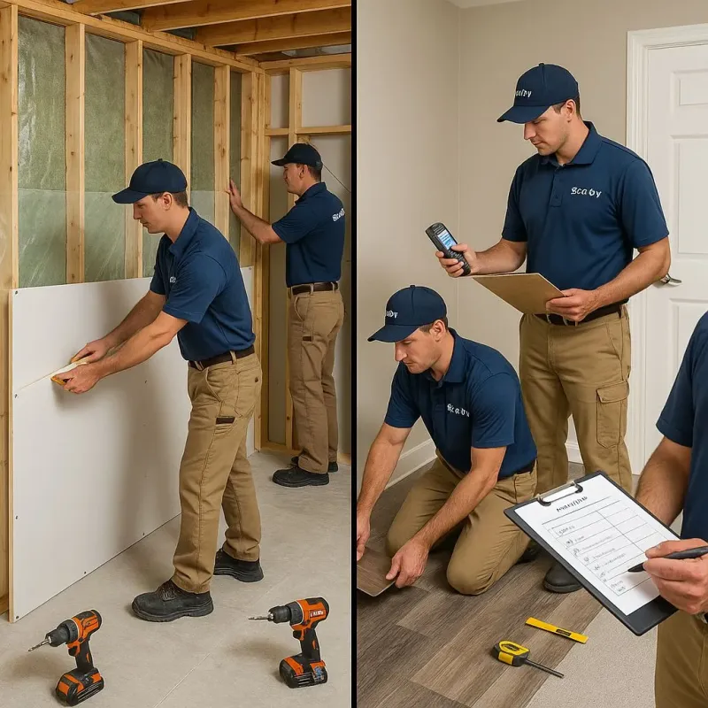 Repairs and Reconstruction process in Fountain Inn, SC