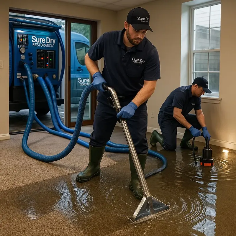 Water Extraction and Removal process in Fountain Inn, SC